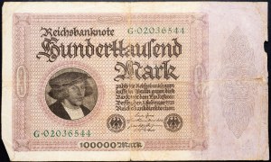 Germania, 100000 marchi 1923
