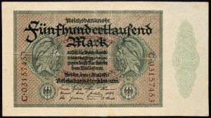 Allemagne, 500000 Mark 1925