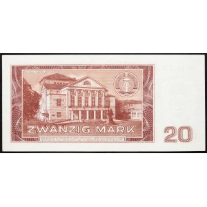 Germany, 20 Mark 1964