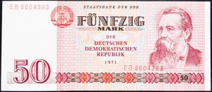 Allemagne, 50 Mark 1971