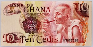 Ghana, 10 cedisů 1978