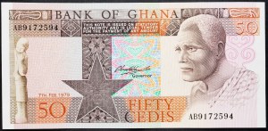 Ghana, 50 cedisů 1979