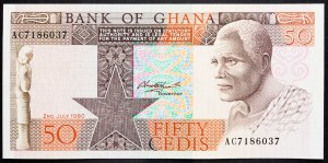 Ghana, 50 Cedis 1980