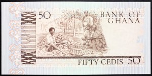 Ghana, 50 cedisů 1980