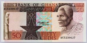 Ghana, 50 Cedis 1980