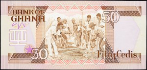 Ghana, 50 cedisů 1986