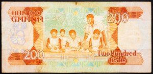 Ghana, 200 cedisů 1989