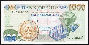 Ghana, 1000 Cedis 1998
