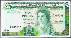 Gibraltar, 5 liber 1988