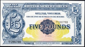 Great Britain, 5 Pounds 1958