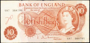 Grande-Bretagne, 10 Shillings 1962-1966