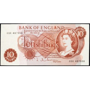 Great Britain, 10 Shillings 1961-1970