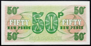 Gran Bretagna, 50 pence 1972