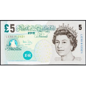 Great Britain, 5 Pounds 2002