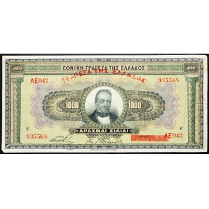 Griechenland, 1000 Drachmen 1926