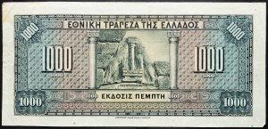 Grecja, 1000 drachm 1926