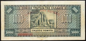 Greece, 1000 Drachmai 1926