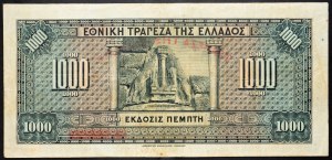 Grecja, 1000 drachm 1926