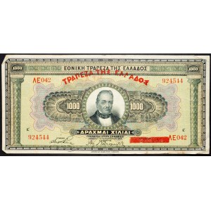 Griechenland, 1000 Drachmen 1926