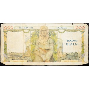Greece, 1000 Drachmai 1935
