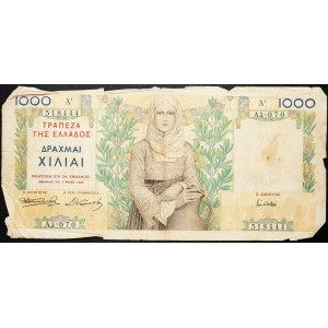 Griechenland, 1000 Drachmai 1935