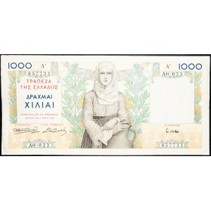 Griechenland, 1000 Drachmai 1935