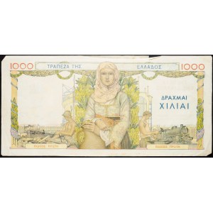 Greece, 1000 Drachmai 1935