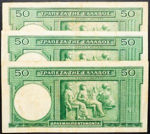Grécko, 50 drachmai 1939