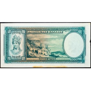 Greece, 1000 Drachmai 1939