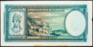 Grécko, 1000 drachmai 1939