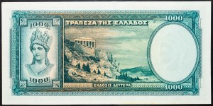 Řecko, 1000 drachmai 1939