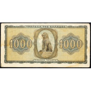 Greece, 1000 Drachmai 1942