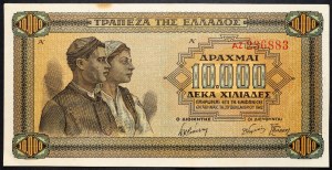 Griechenland, 10000 Drachmen 1942