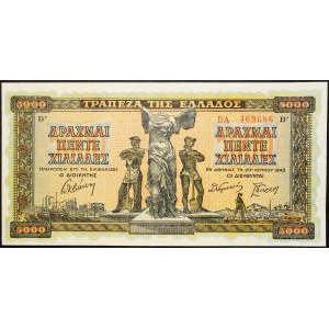 Griechenland, 5000 Drachmen 1942