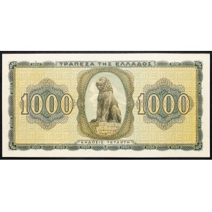 Greece, 1000 Drachmai 1942