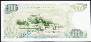 Grecja, 500 drachm 1983