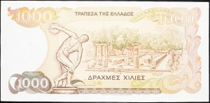 Grécko, 1000 drachmai 1987