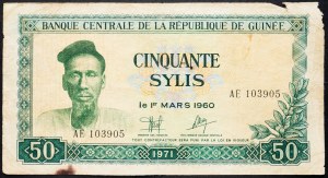 Guinée, 50 Sylis 1971