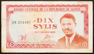 Guinée, 10 Sylis 1980