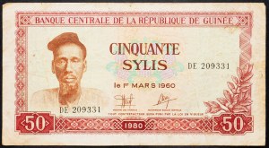 Guinée, 50 Sylis 1980