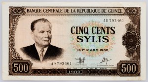 Guinée, 500 Sylis 1980