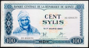 Guinea, 100 Sylis 1980