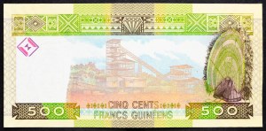 Gwinea, 500 centów 1985