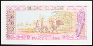Guinea, 50 franků 1985