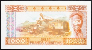 Guinea, 1000 Francs 1985