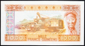 Gwinea, 1000 franków 1985