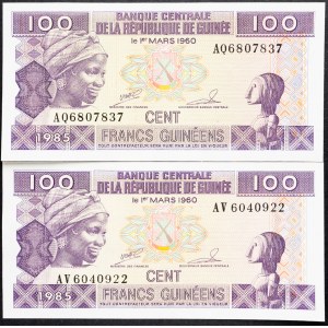 Guinea, 100 Francs 1995
