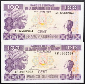 Guinée, 100 Francs 1995