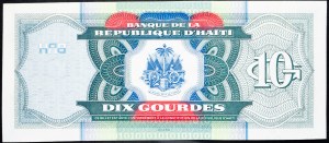 Haiti, 10 Gourdes 2000