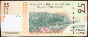 Haiti, 25. Gourdes 2004